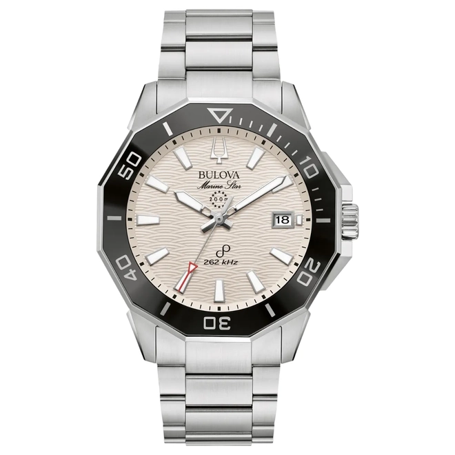 Relógio Bulova Marine Star Precisionist Masculino - 96B426 Branco 1