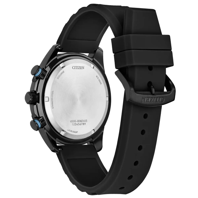 Relógio Citizen Brycen Eco-Drive Cronógrafo - AT2587 02EN Preto 4