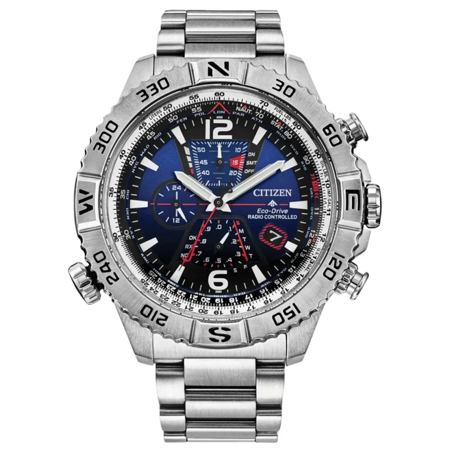 Relógio Citizen Promaster Navihawk AT Eco-Drive - AT8220 55LN Azul 1