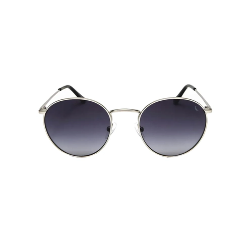 Óculos de Sol Reserva RSV1000S 041 52 Metal Cinza Fosco com lentes na cor Azul Degradê