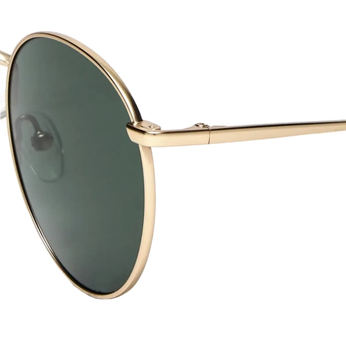 Óculos de Sol Reserva RSV1000S 714 52 Metal Dourado com lentes na cor Verde