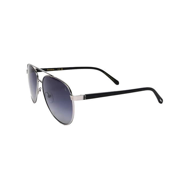 Óculos de Sol Reserva RSV1001S 033 60 Metal Cinza com lentes na cor Azul Degradê 1