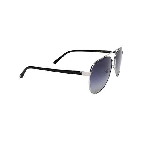 Óculos de Sol Reserva RSV1001S 033 60 Metal Cinza com lentes na cor Azul Degradê
