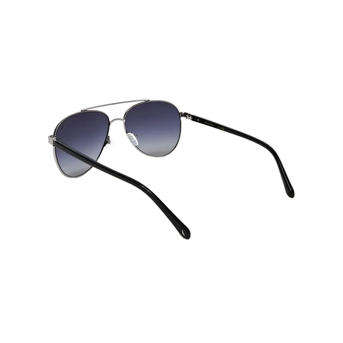 Óculos de Sol Reserva RSV1001S 033 60 Metal Cinza com lentes na cor Azul Degradê
