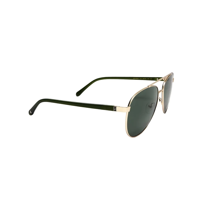 Óculos de Sol Reserva RSV1001S 714 60 Metal Dourado com lentes na cor Verde 3