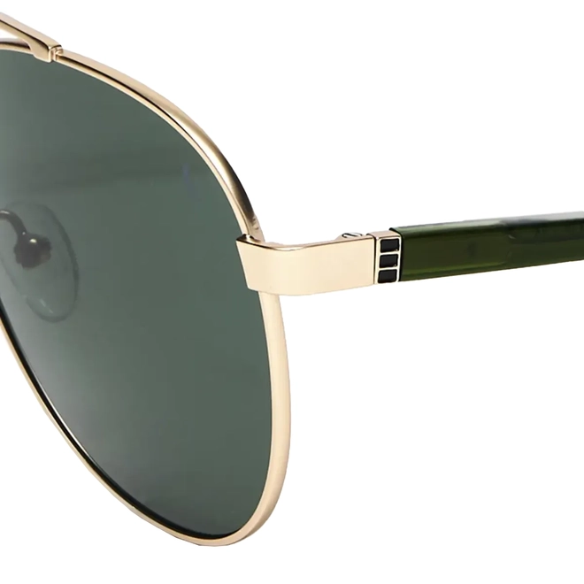 Óculos de Sol Reserva RSV1001S 714 60 Metal Dourado com lentes na cor Verde 5