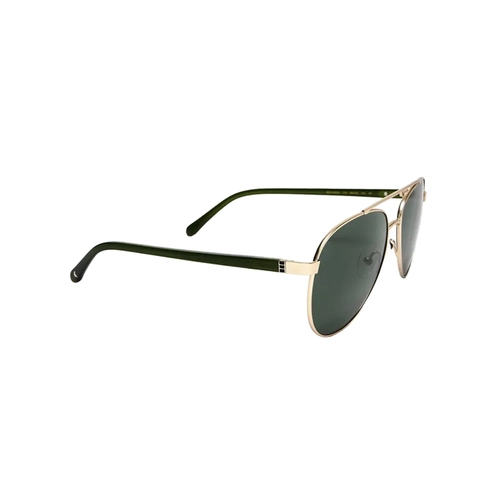 Óculos de Sol Reserva RSV1001S 714 60 Metal Dourado com lentes na cor Verde