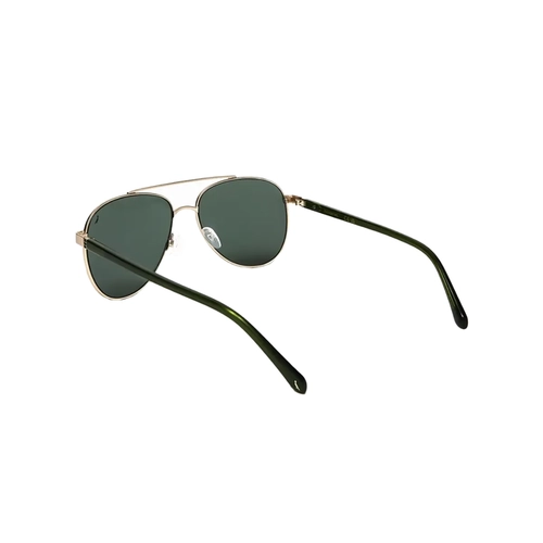 Óculos de Sol Reserva RSV1001S 714 60 Metal Dourado com lentes na cor Verde