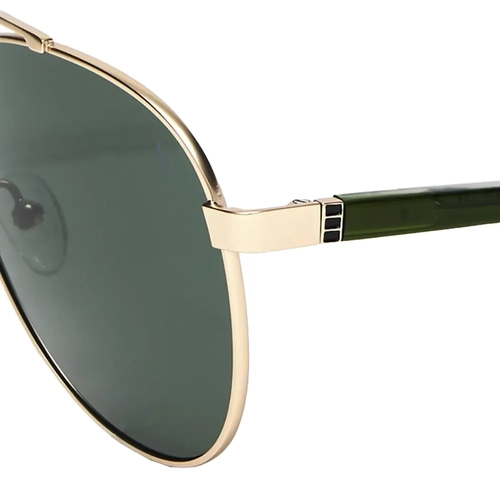 Óculos de Sol Reserva RSV1001S 714 60 Metal Dourado com lentes na cor Verde