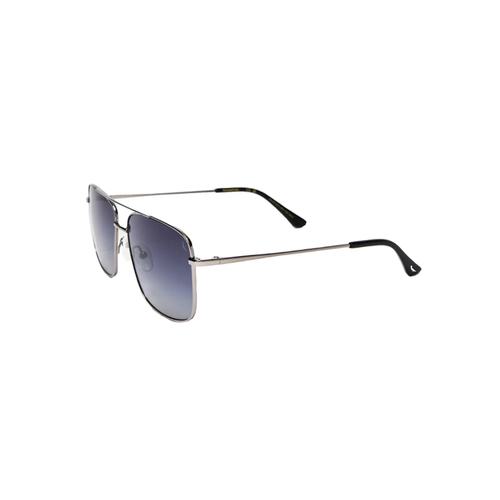 Óculos de Sol Reserva RSV1002S 033 58 Metal Cinza com lentes na cor Azul Degradê