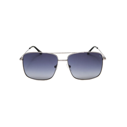 Óculos de Sol Reserva RSV1002S 033 58 Metal Cinza com lentes na cor Azul Degradê