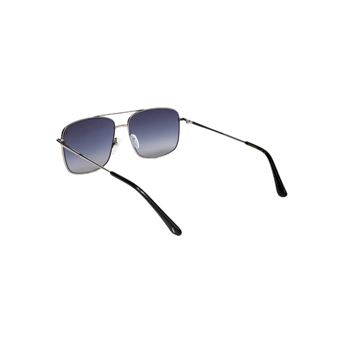 Óculos de Sol Reserva RSV1002S 033 58 Metal Cinza com lentes na cor Azul Degradê