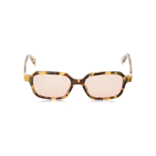 Óculos de Sol Furla SFU971 500WT8 Acetato Marrom Mesclado com lentes na cor Rosa