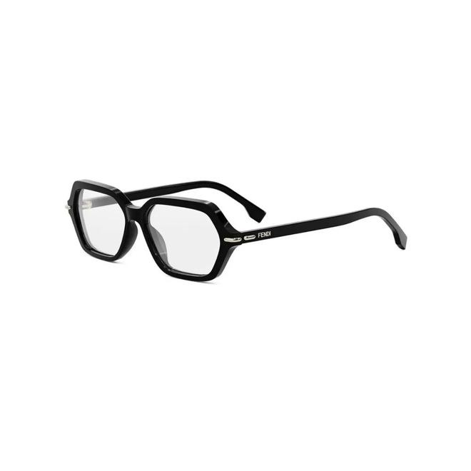 Óculos de Grau Fendi FE50125I_54001 Acetato Preto 1