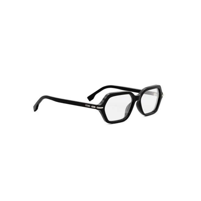 Óculos de Grau Fendi FE50125I_54001 Acetato Preto 3