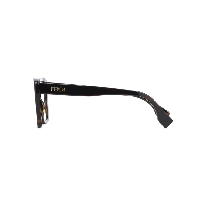 Óculos de Grau Fendi FE50127I_54052 Acetato Marrom Mesclado 3