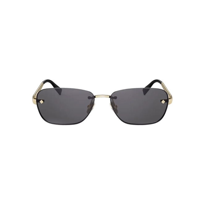 Óculos de Sol Bvlgari BV40057U_5532A Metal Dourado com lentes na cor Cinza 2