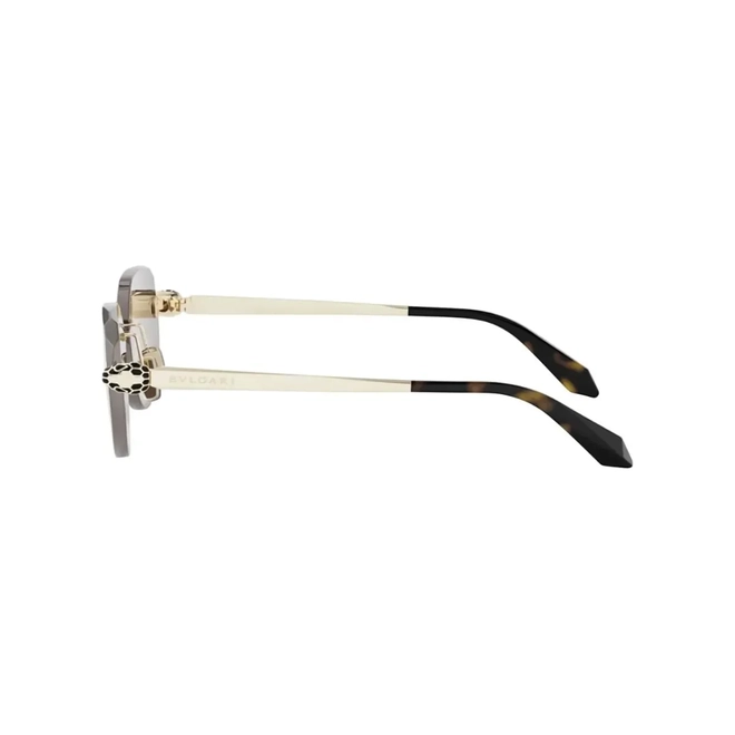 Óculos de Sol Bvlgari BV40059U_5833E Metal Dourado com lentes na cor Marrom 3
