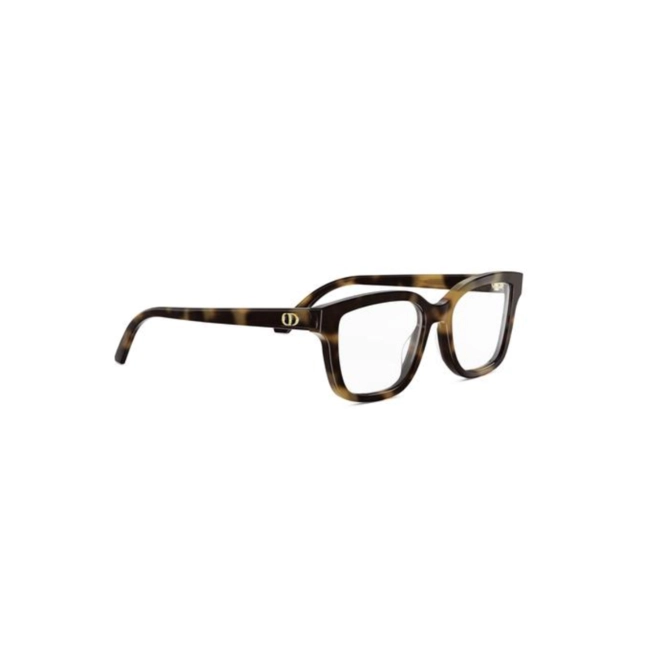 Óculos de Grau Christian Dior DiorGlowo S1I CD50128I_51056 Acetato Marrom Mesclado 3