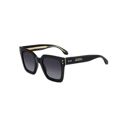 Óculos de Sol Isabel Marant IM 0104/S 807 519O S Acetato Preto com lentes na cor Cinza Escuro Degradê