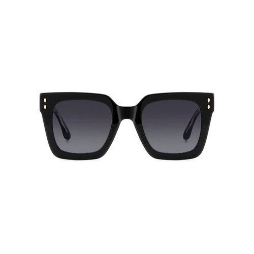 Óculos de Sol Isabel Marant IM 0104/S 807 519O S Acetato Preto com lentes na cor Cinza Escuro Degradê