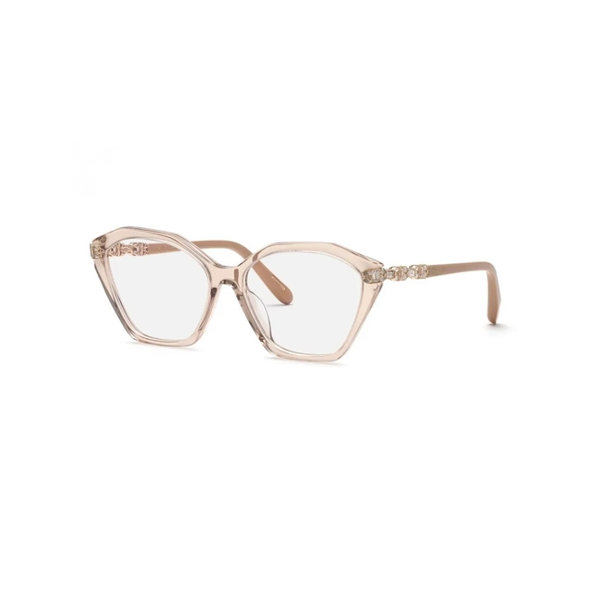Óculos de Grau Chopard High Jewelry VCH403S 550NUD Acetato Nude Transparente 1