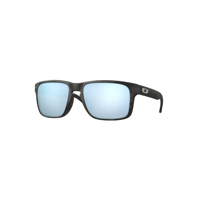 Óculos de Sol Oakley 0OO9102 9102T955 Acetato Preto com lentes na cor Azul Polarizado Espelhado (Prizm) 1