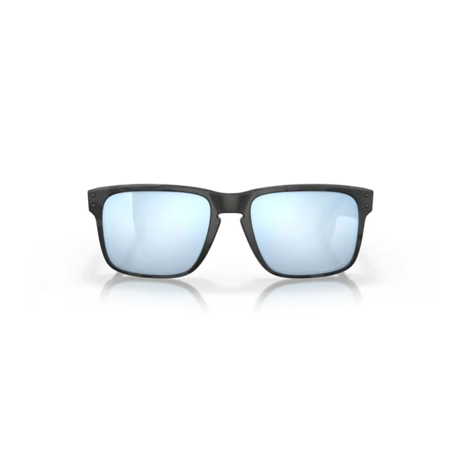 Óculos de Sol Oakley 0OO9102 9102T955 Acetato Preto com lentes na cor Azul Polarizado Espelhado (Prizm) 2