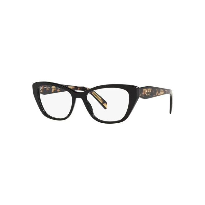 Óculos de Grau Prada 0PR 19WV 1AB1O153 Acetato Preto 1