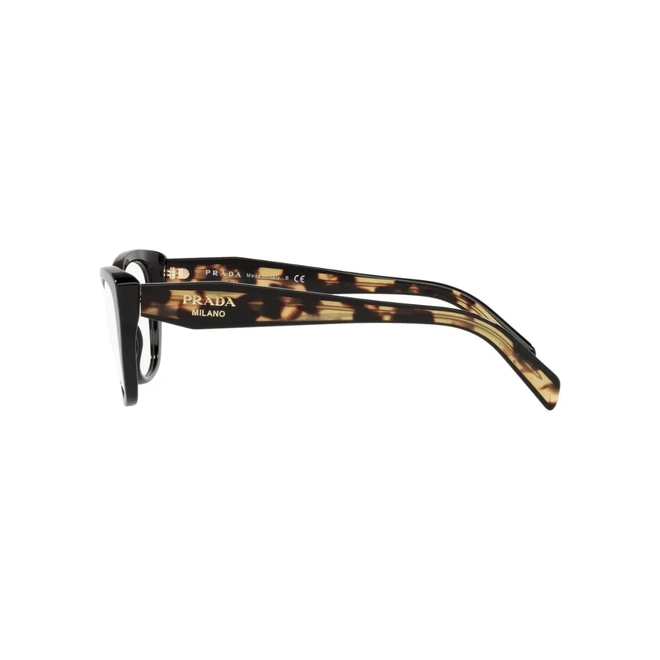 Óculos de Grau Prada 0PR 19WV 1AB1O153 Acetato Preto 3