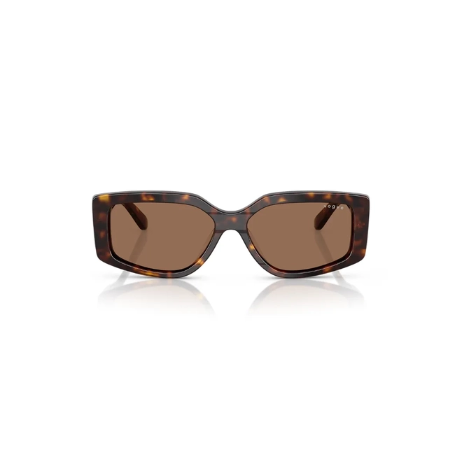 Óculos de Sol Vogue 0VO5642SU W6567355 Acetato Marrom Mesclado com lentes na cor Marrom 2