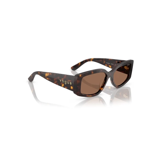 Óculos de Sol Vogue 0VO5642SU W6567355 Acetato Marrom Mesclado com lentes na cor Marrom
