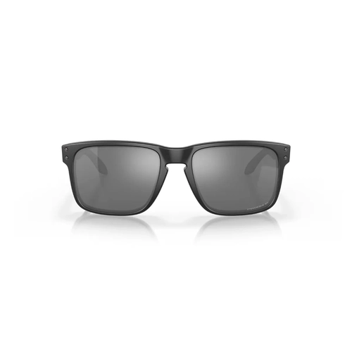 Óculos de Sol Oakley 0OO9102L 9102D655 Acetato Preto Fosco com lentes na cor Cinza Polarizado Prizm