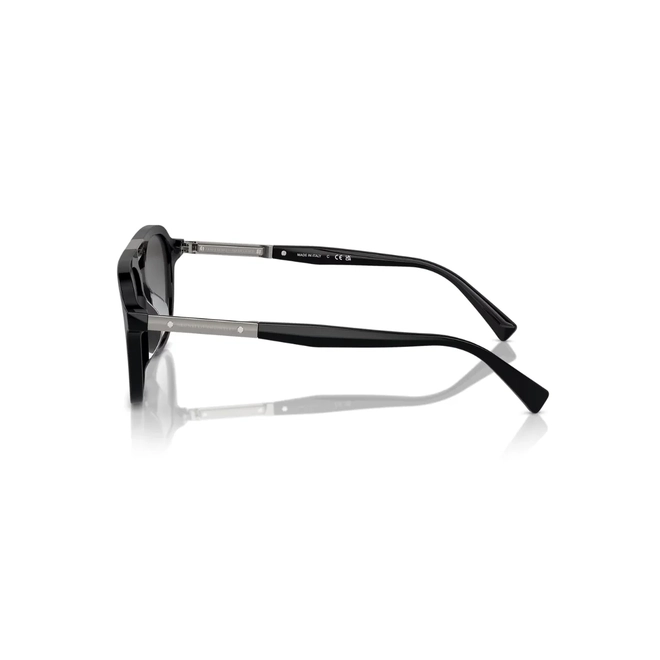Óculos de Sol Brunello Cucinelli 0BC4001S 1003SG54 Acetato Preto com lentes na cor Cinza Degradê 4
