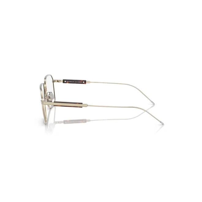 Óculos de Grau Brunello Cucinelli 0BC1004T 5002 54 Titânio Dourado 4