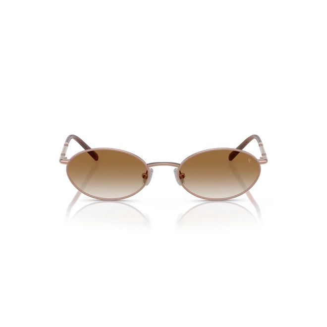 Óculos de Sol Brunello Cucinelli 0BC2006ST 5007GQ51 Titânio Rose com lentes na cor Marrom Degradê 2