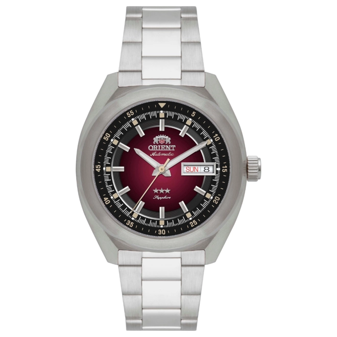 Relógio Orient Automático 3 Estrelas Heritage - YN6SS002 W1SX Vermelho 1