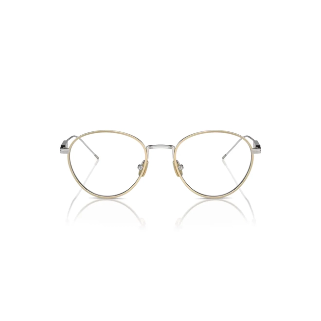 Óculos de Grau Brunello Cucinelli 0BC1003T 5009 50 Titânio Dourado e Prata 2