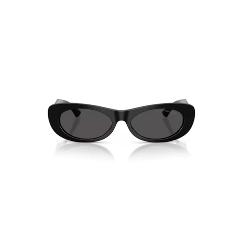 Óculos de Sol Jimmy Choo 0JC5038BU 50008754 Acetato Preto com lentes na cor Cinza Escuro