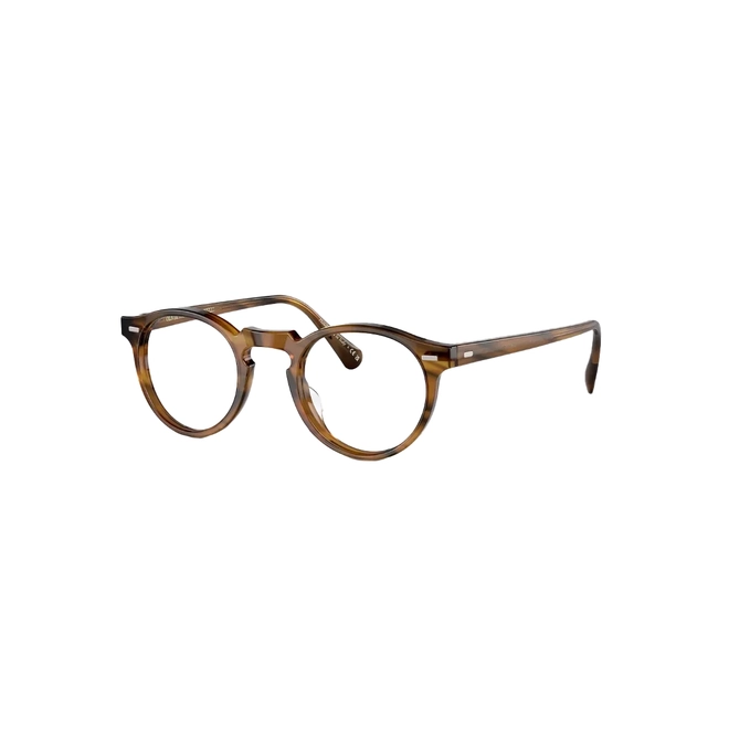 Óculos de Grau Oliver Peoples Gregory Peck 0OV5186 1011 50 Acetato Marrom Mesclado 1
