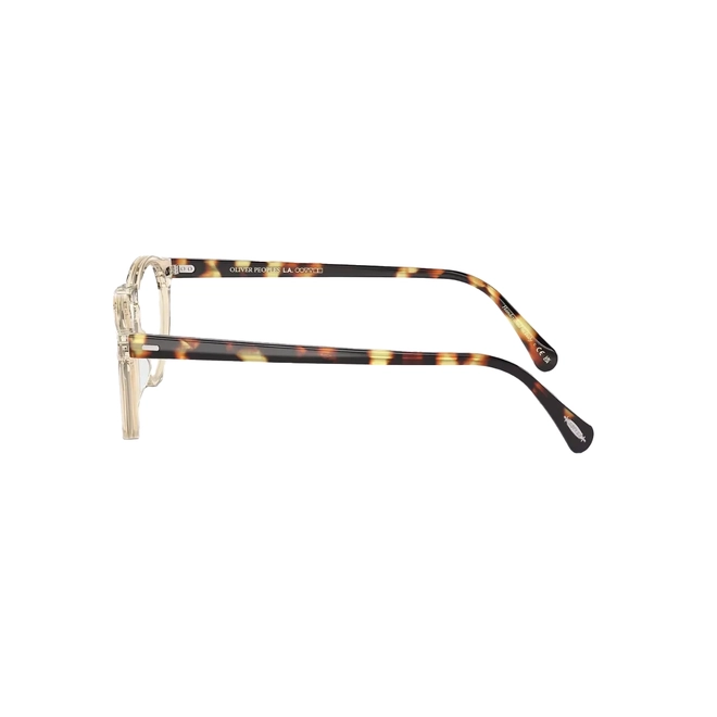 Óculos de Grau Oliver Peoples Gregory Peck 0OV5186 1485 50 Acetato Transparente com Marrom Mesclado 4