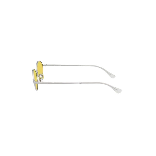 Óculos de Sol Ray-Ban Kai 0RB3757 003/6D56 Metal Prata com lentes na cor Amarelo 3