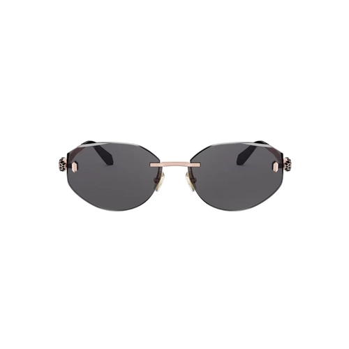 Óculos de Sol Bvlgari BV40059U_5828A Metal Dourado com lentes na cor Cinza