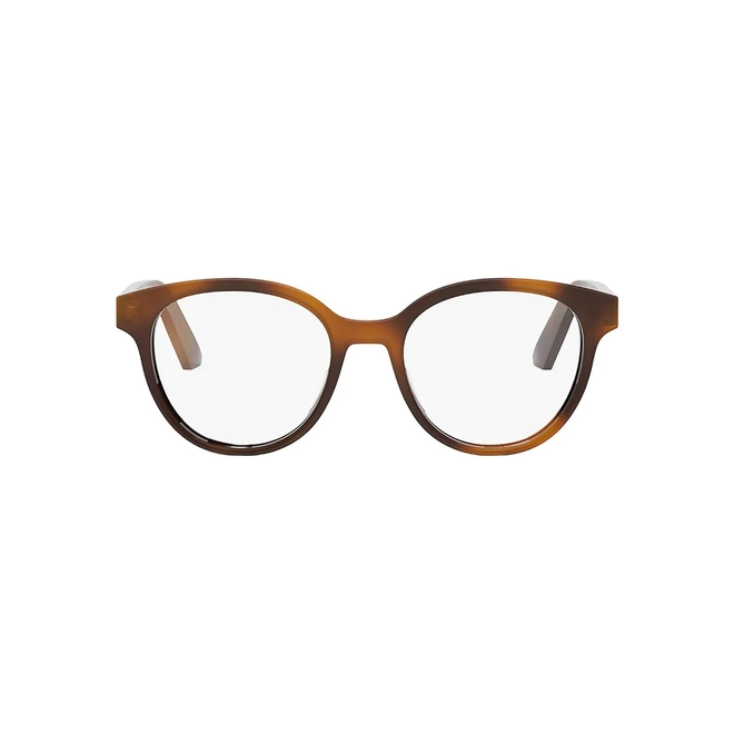 Óculos de Grau Christian Dior DiorMidNight R1I CD50121I_50053 Acetato Marrom Mesclado 2