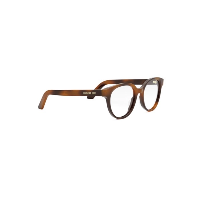 Óculos de Grau Christian Dior DiorMidNight R1I CD50121I_50053 Acetato Marrom Mesclado 3