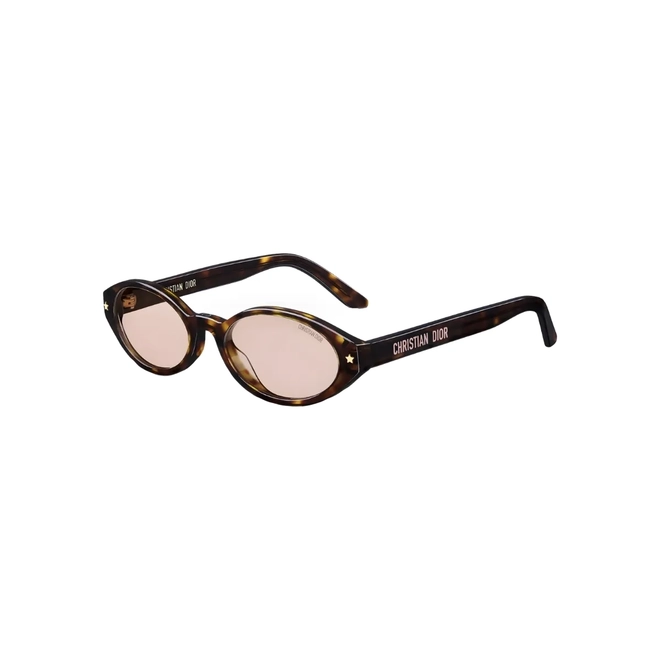 Óculos de Sol Christian Dior DiorPacific R1I CD40204I_5252Y Acetato Marrom Mesclado com lentes na cor Marrom 1