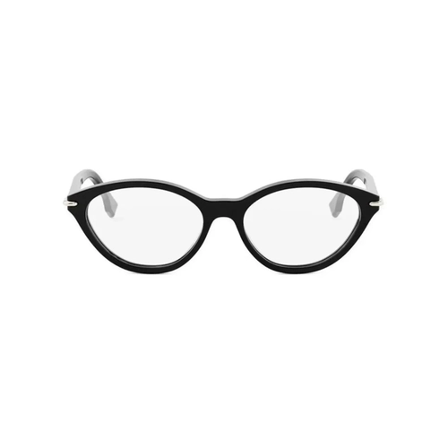 Óculos de Grau Fendi Selleria FE50126I_53001 Acetato Preto