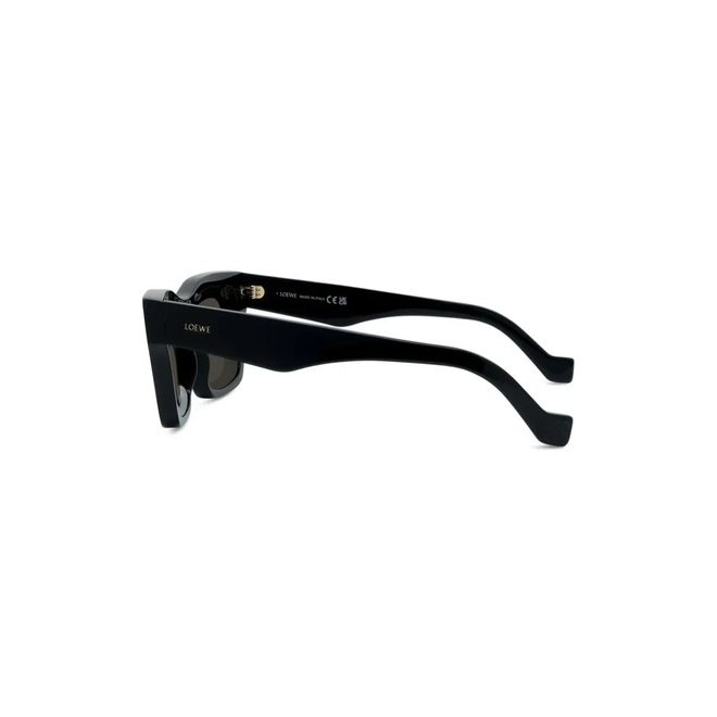 Óculos de Sol Loewe LW40169I_5401E Acetato Preto com lentes na cor Marrom 4