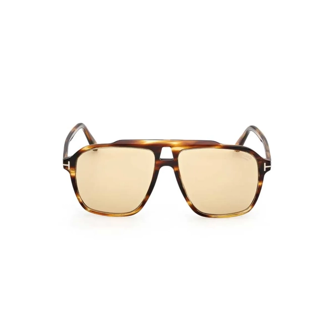 Óculos de Sol Tom Ford FT1209_5656E Acetato Marrom Mesclado com lentes na cor Marrom Fotocromático 2