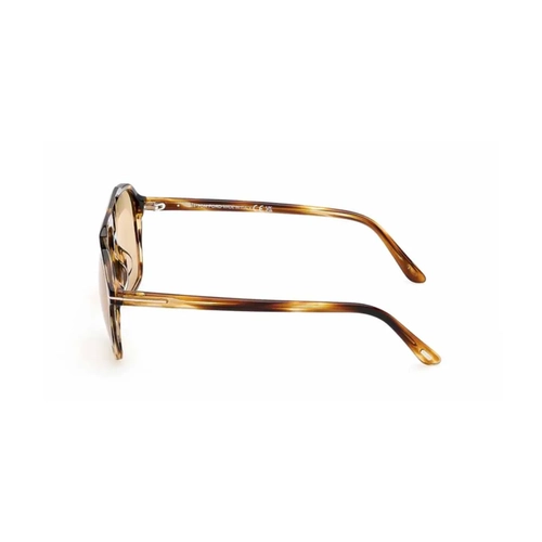 Óculos de Sol Tom Ford FT1209_5656E Acetato Marrom Mesclado com lentes na cor Marrom Fotocromático